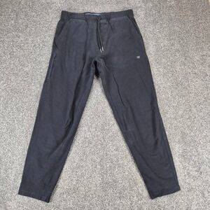 Mack Weldon Ace Sweatpants Mens Medium Black Joggers Stretch
